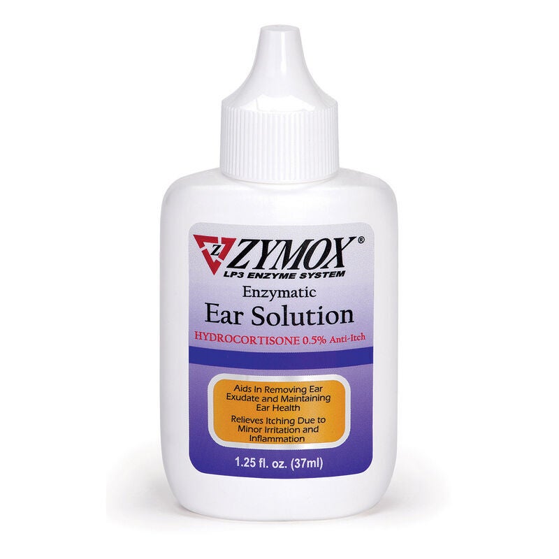 Zymox Enzymatic Ear Solution bottle.
